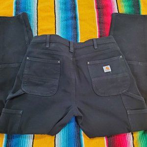 Carhartt Black Double Front Pants